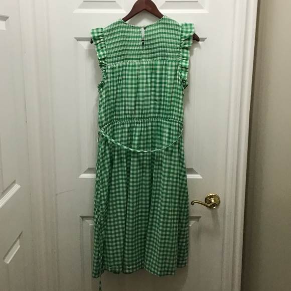 Draper James Emerald and Ivory Woven Dress - Picture 3 of 4